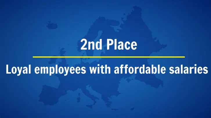 Loyal employees with affordable wages