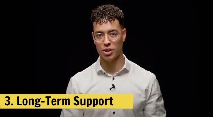 Langfristig gut betreut