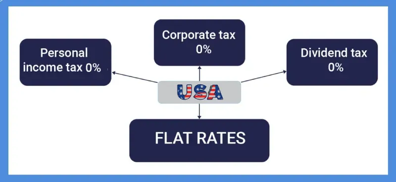 0% Steuern mit US Firma